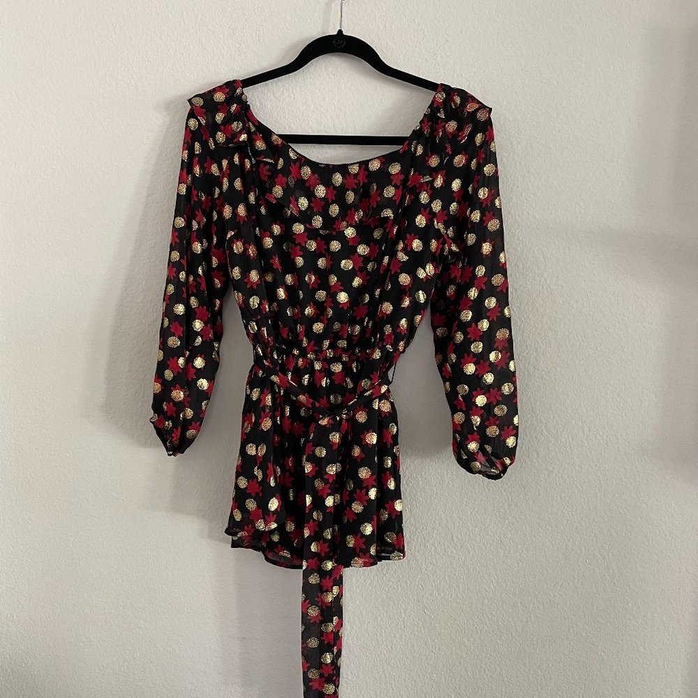 Lane Bryant dressy party blouse